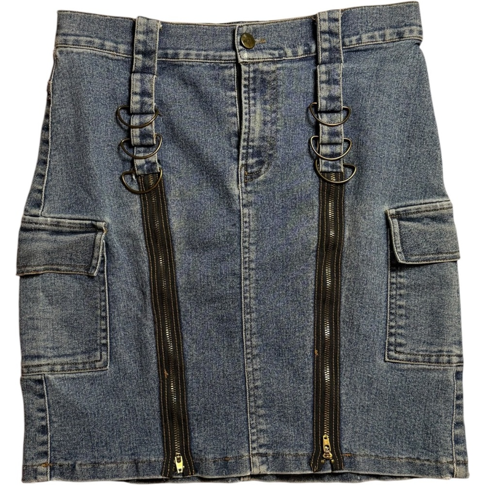 Skater Zipper Skirt